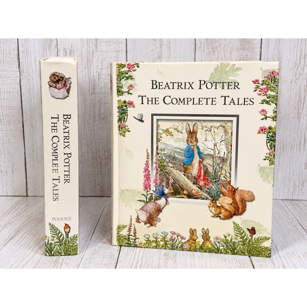 Beatrix Potter The Complete Tales Hardcover Book Slipcase Peter Rabbit Warne